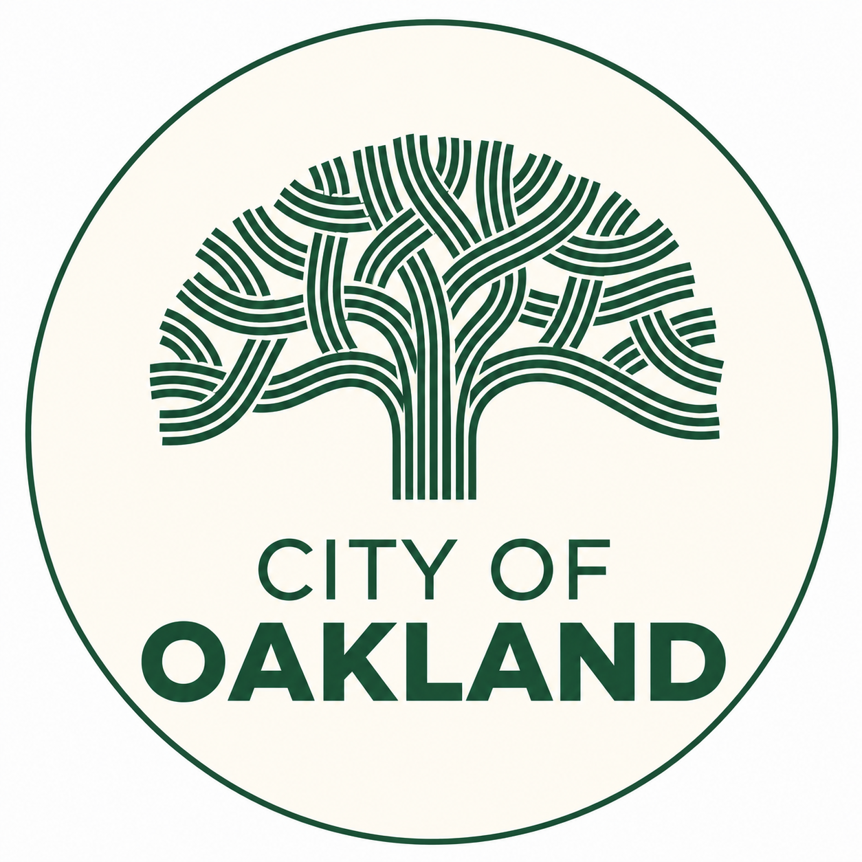 City of Oakland tree symbol